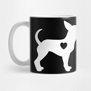 Chihuahua Love Heart Gift Mug